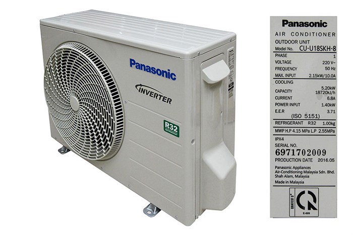 Máy lạnh Panasonic Inverter 2 HP CU/CS-U18SKH-8 Màu Trắng
