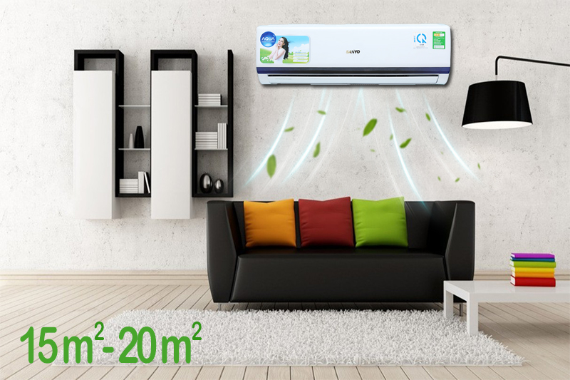 Công suất làm lạnh 1.5 HP
