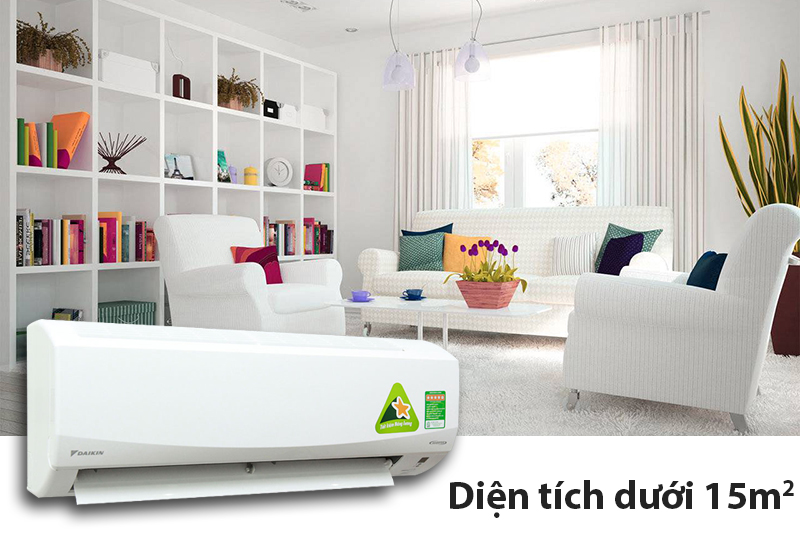 Điều hòa Daikin FTKC25QVMV có công suất làm lạnh 1 HP Điều hòa Daikin FTKC25QVMV có công suất làm lạnh 1 HP