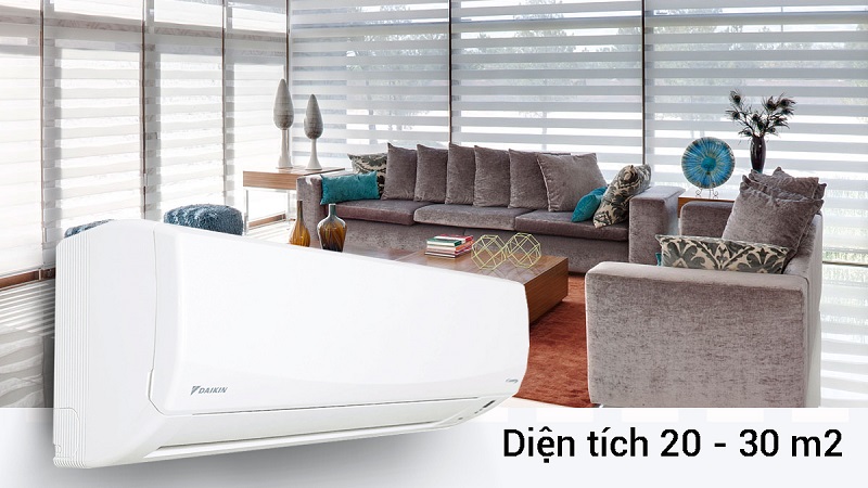 Công suất làm lạnh của điều hòa Daikin FTKC50QVMV là 2 HP