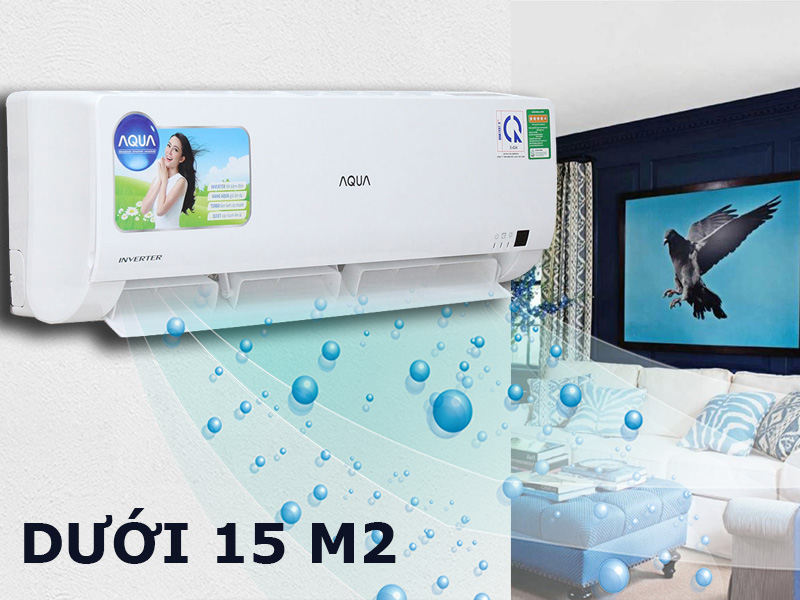 Nổi bật với thiết kế trang nhã và tinh tế, điều hòa Aqua AQA-KCRV9WGS hứa hẹn sẽ đem lại không gian thư giãn tuyệt vời nhất trong gia đình bạn