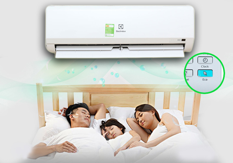 Chế độ Eco kiểm soát nhiệt độ phòng Chế độ Eco kiểm soát nhiệt độ phòng