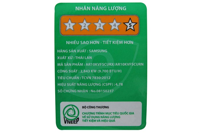 Máy lạnh Samsung Inverter 1 HP AR10KVFSCURNSV Màu Trắng