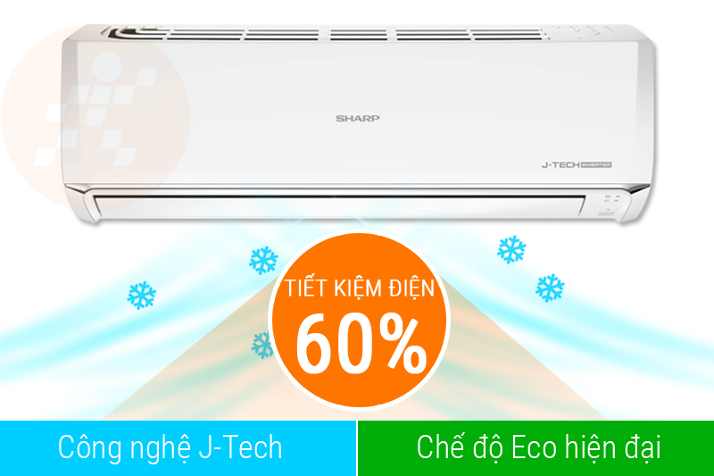 Tiết kiệm đến 60% điện năng