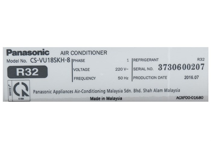 Máy lạnh Panasonic Inverter 2 HP CU/CS-VU18SKH-8 Màu Trắng