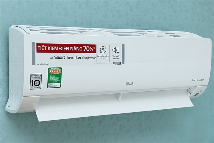 Máy lạnh LG Inverter 1 HP V10APQ Màu Trắng