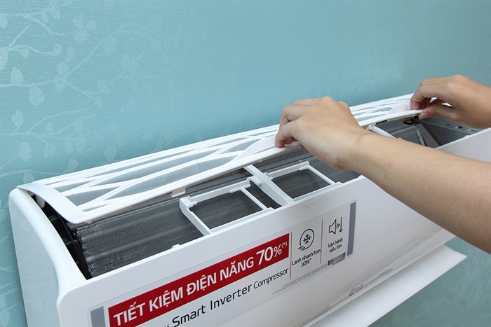 Máy lạnh LG Inverter 1 HP V10APQ Màu Trắng