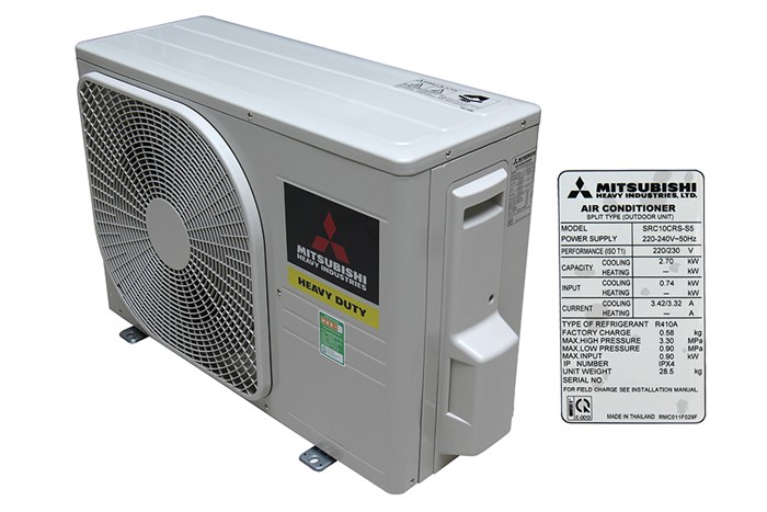 Máy lạnh Mitsubishi Heavy 1.0 HP SRK10CRS-S5 Màu Trắng