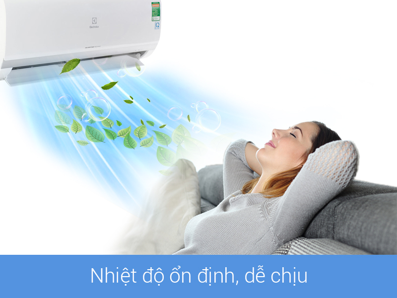 Nhiệt độ ổn định, dễ chịu