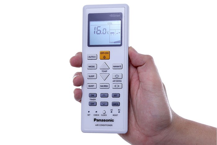 Máy lạnh Panasonic Inverter 1.5 HP CU/CS-U12TKH-8 Màu Trắng