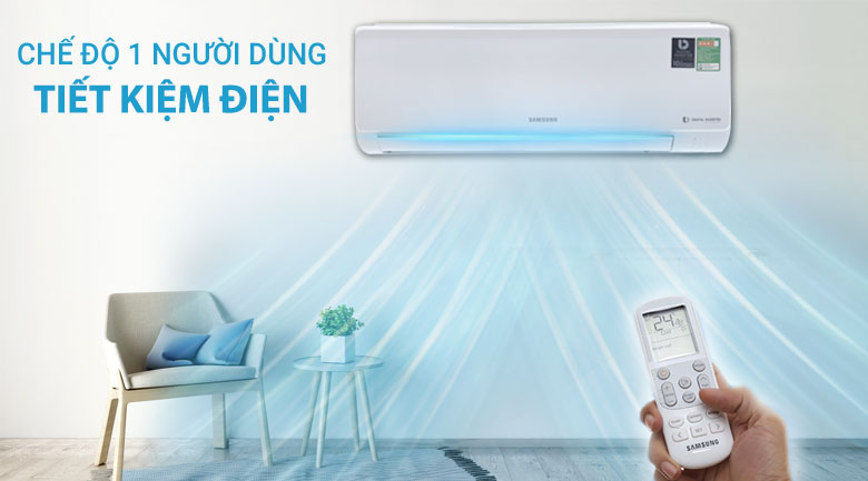 Single user - Máy lạnh Samsung Inverter 1.0 HP AR10MVFHGWKNSV