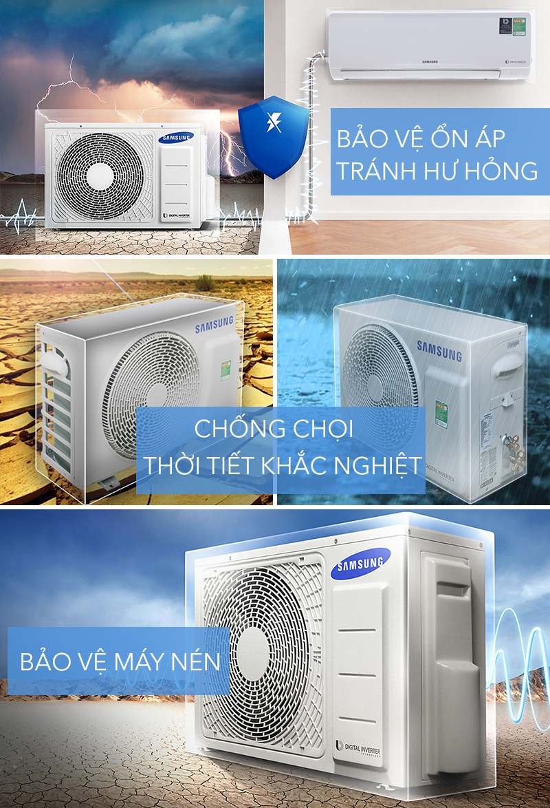 Máy lạnh Samsung 1.0 HP AR10MVFHGWKNSV - 5