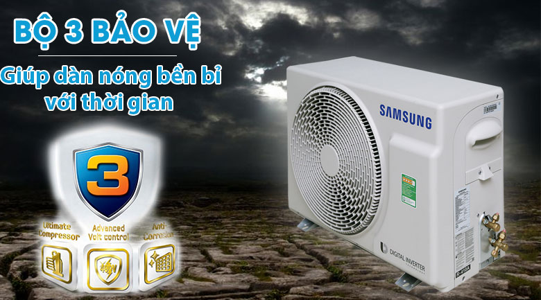 Điều hòa Samsung Inverter 12000 BTU AR13MVFHGWKNSV