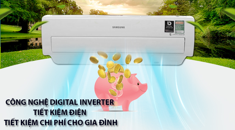 Máy lạnh Samsung Inverter 1.5 HP AR13MVFSBWKNSV