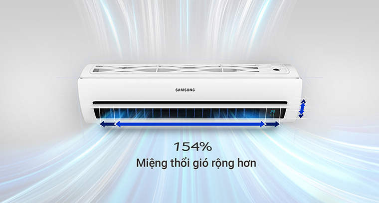 Luồng khí lạnh tỏa đều khắp phòng Luồng khí lạnh tỏa đều khắp phòng