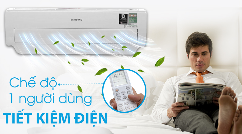 Chế độ 1 người dùng - Máy lạnh Samsung Inverter 1 HP AR10MVFSBWKNSV Chế độ 1 người dùng - Máy lạnh Samsung Inverter 1 HP AR10MVFSBWKNSV