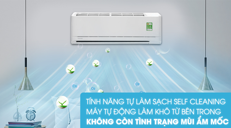 Máy lạnh Toshiba 1.0 HP RAS-H10QKSG-V