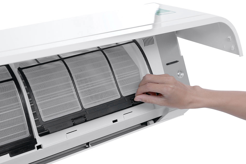 Máy lạnh Toshiba 1.0 HP RAS-H10QKSG-V Màu Trắng