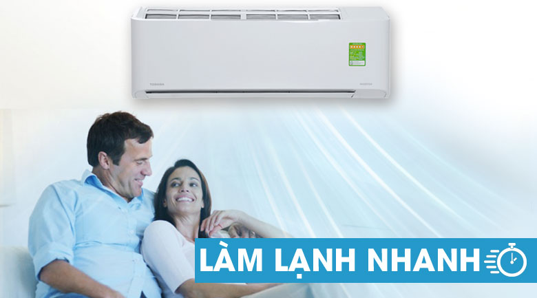 Máy lạnh Toshiba Inverter 1.0 HP RAS-H10ZKCV-V