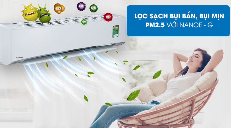 Máy lạnh Panasonic Inverter 2.0 HP CU/CS-U18TKH-8