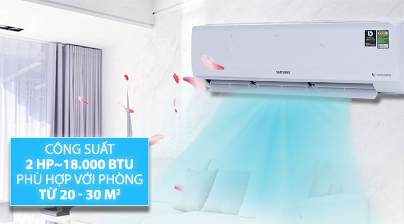 Điều hòa Samsung Inverter 18000 BTU AR18MVFHGWKNSV