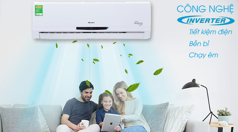 Máy lạnh Gree Inverter 1.0 HP GWC09MA-K3DNC2I