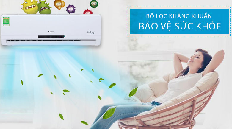 Máy lạnh Gree Inverter 1.0 HP GWC09MA-K3DNC2I