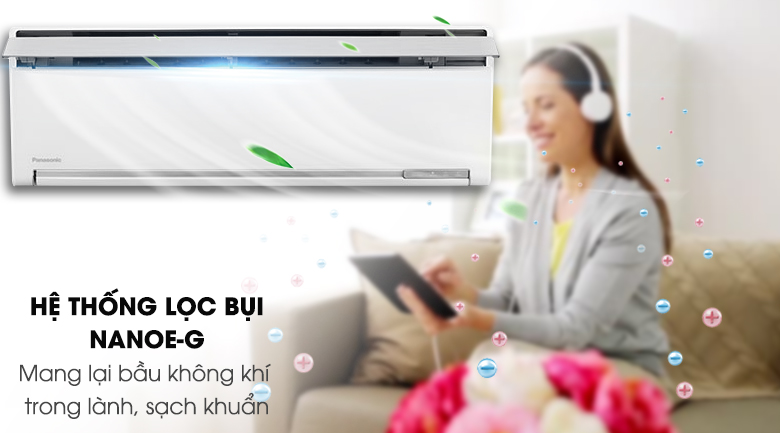 Điều hòa 2 chiều Panasonic Inverter 8530 BTU CU/CS-VZ9TKH-8