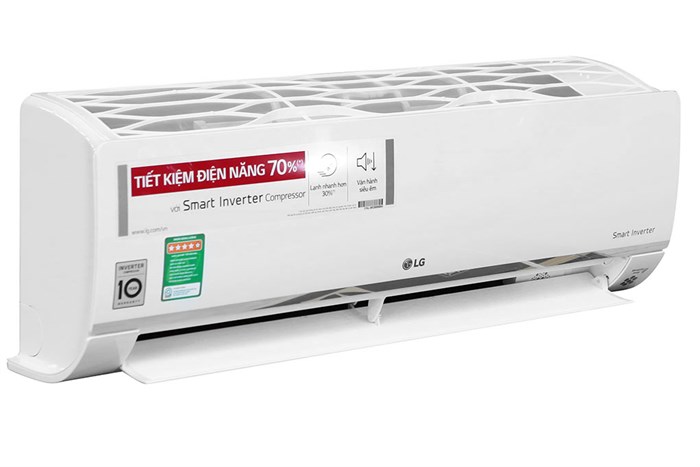 Máy lạnh LG Inverter 1 HP V10APR Màu Trắng