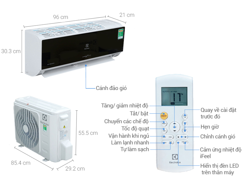 Máy lạnh Electrolux Inverter 2 HP ESV18CRK-A1