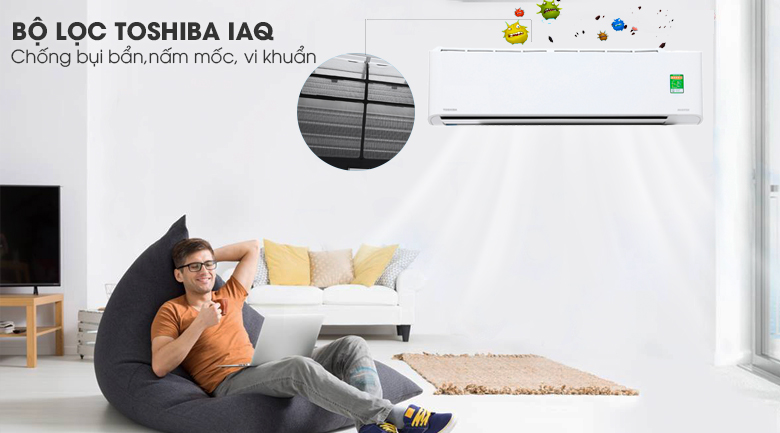 Máy lạnh Toshiba Inverter 2 HP RAS-H18PKCVG-V - 10