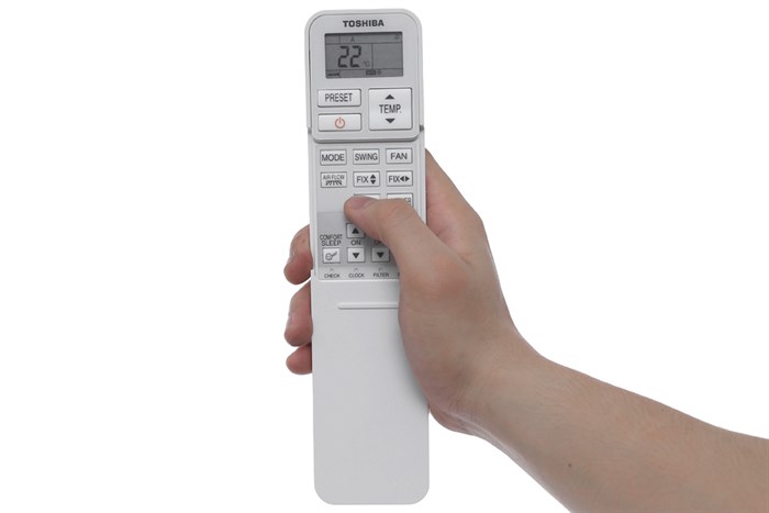 Máy lạnh Toshiba Inverter 2 HP RAS-H18PKCVG-V Màu Trắng