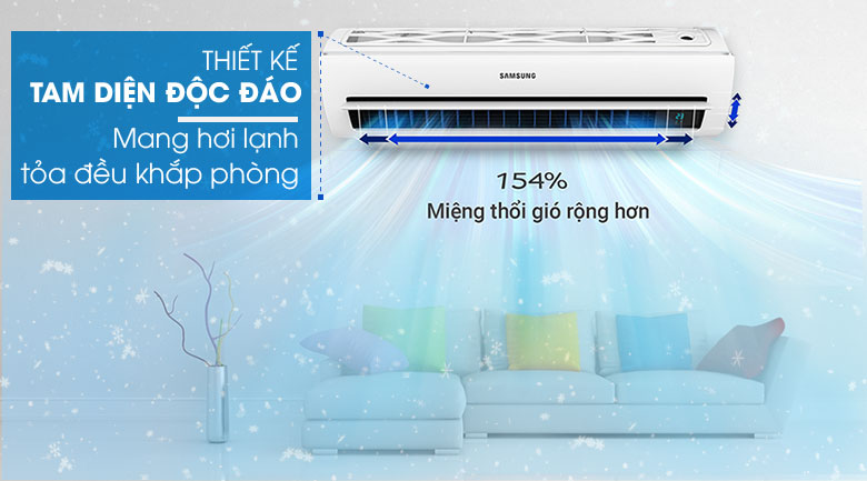 Máy điều hòa 2 chiều Samsung 12000 BTU AR12MSFNJWKNSV