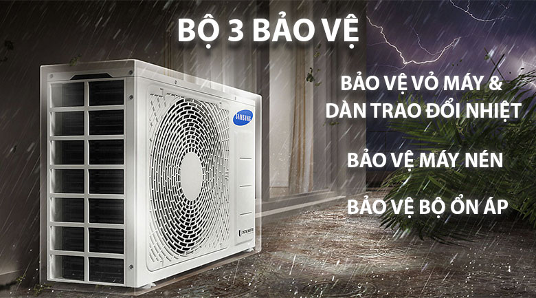 Máy điều hòa 2 chiều Samsung 12000 BTU AR12MSFNJWKNSV