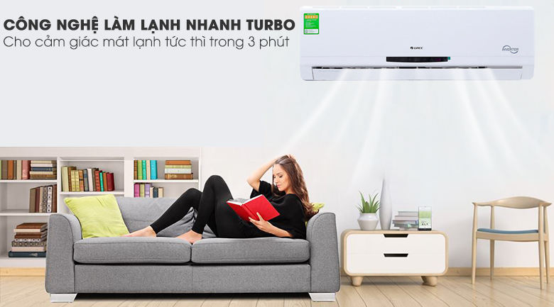 Máy lạnh Gree Inverter 2 HP GWC18MC-K3DNC2L