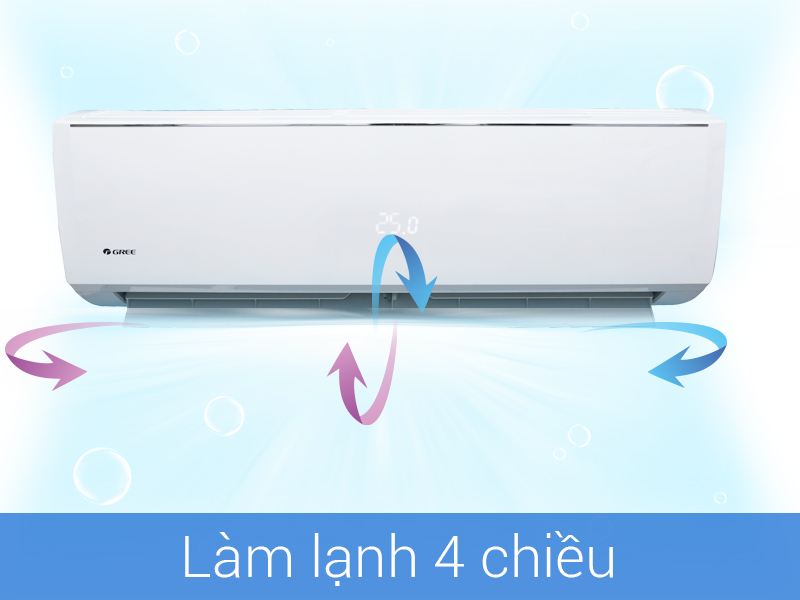 Thổi gió 4 chiều