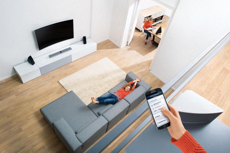 Loa Soundbar 8.1 Samsung HW-J7501/XV - Kết nối đa phòng