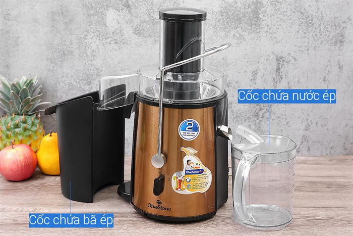 Máy ép trái cây BlueStone JEB-6545 Màu Vàng đồng