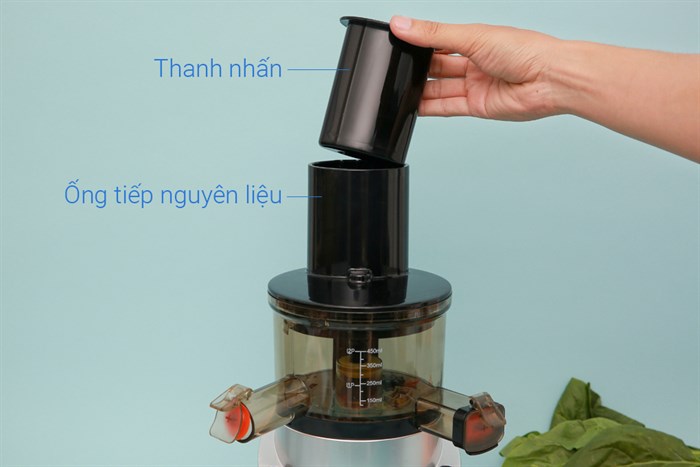 Máy ép chậm trái cây Korihome JEK-844 Màu Xám