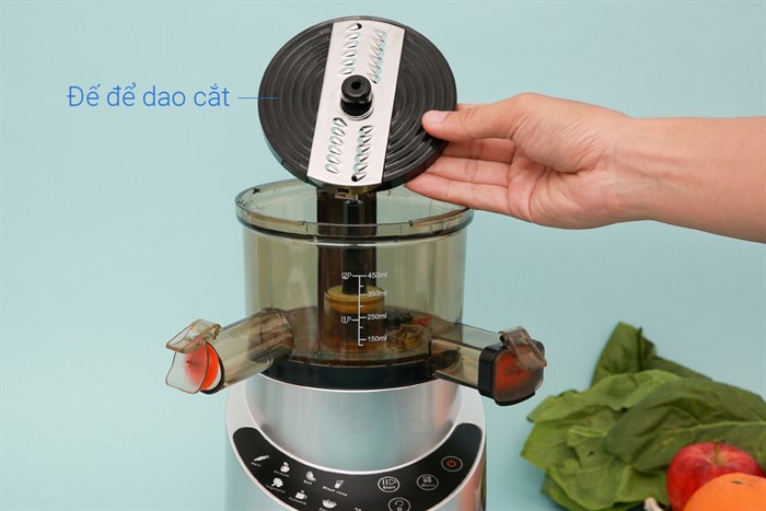 Máy ép chậm trái cây Korihome JEK-844 Màu Xám