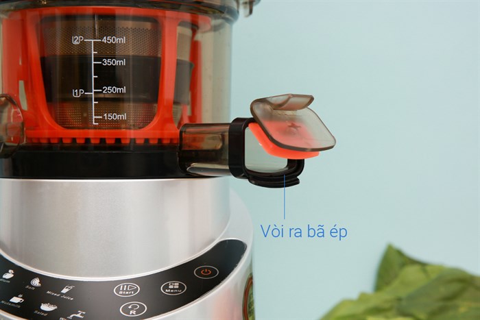 Máy ép chậm trái cây Korihome JEK-844 Màu Xám