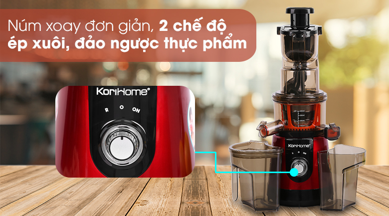 Máy ép chậm Korihome JEK-644