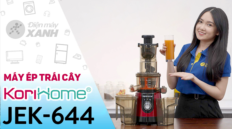 Máy ép chậm Korihome JEK-644