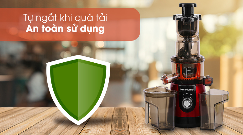 Máy ép chậm Korihome JEK-644