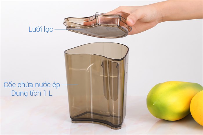 Máy ép chậm Korihome JEK-644 Màu Đỏ