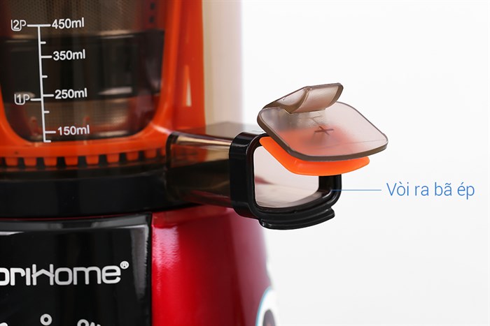 Máy ép chậm Korihome JEK-644 Màu Đỏ