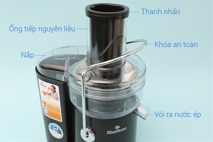 Máy ép trái cây BlueStone JEB 6535 Màu Đen