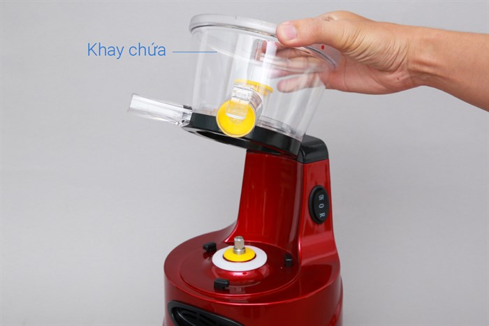 Máy ép chậm Mishio MK60 Màu Đen - Đỏ