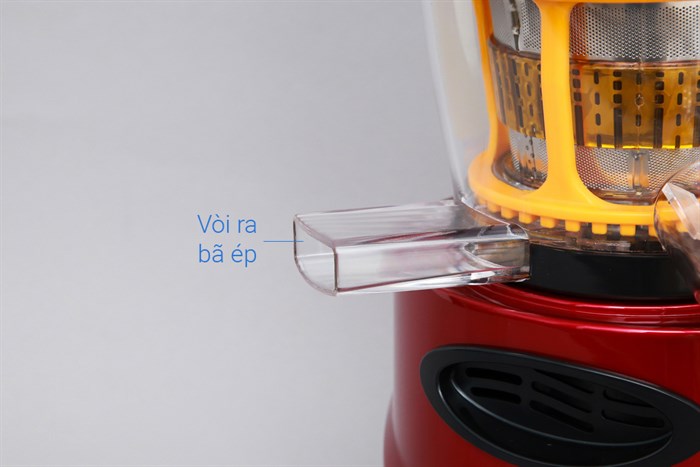 Máy ép chậm Mishio MK60 Màu Đen - Đỏ