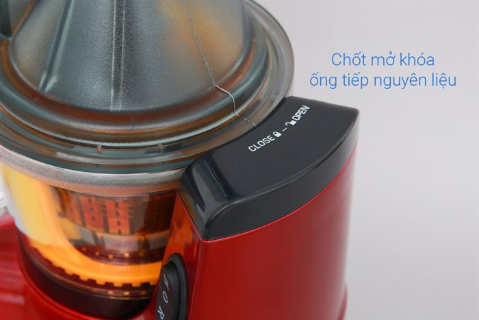 Máy ép chậm Mishio MK60 Màu Đen - Đỏ